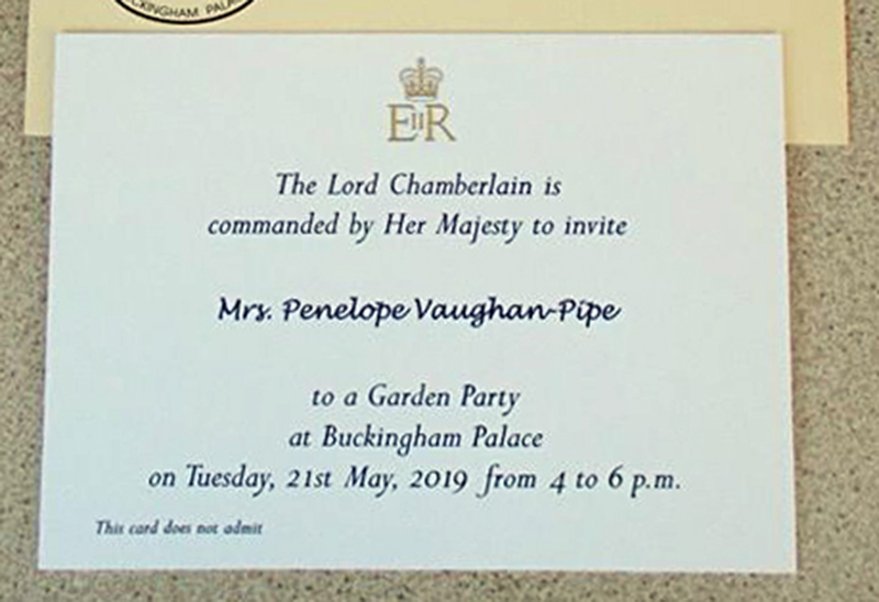 Broadstone Christian Nursery Garden Party at Buckingham Palace photo